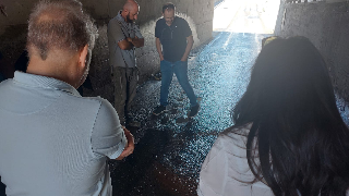 San Benedetto - Sopralluogo Rfi-Comune nel sottopasso di via Mare